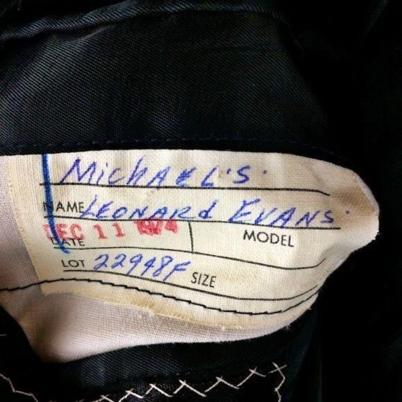 Michael's 521 Men's Size 42R* Bespoke Vintage Gray Plaid Wool Sport Coat Blazer - Picture 7 of 8